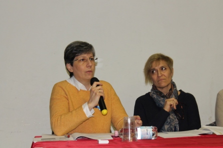L'Assessore Chiara Sapigni e l'Avv. Laila Simoncelli